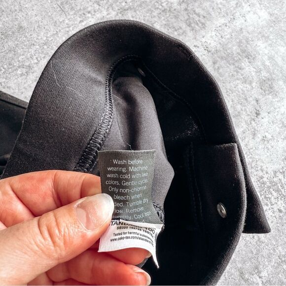 Simply Vera Wang Black Bootcut Dress Pant Size XL Short - Picture 7 of 7